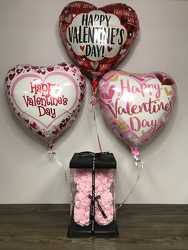 Valentines Bungle Pink Davenport Florist - Same Day Flower Delivery - Flower Power 